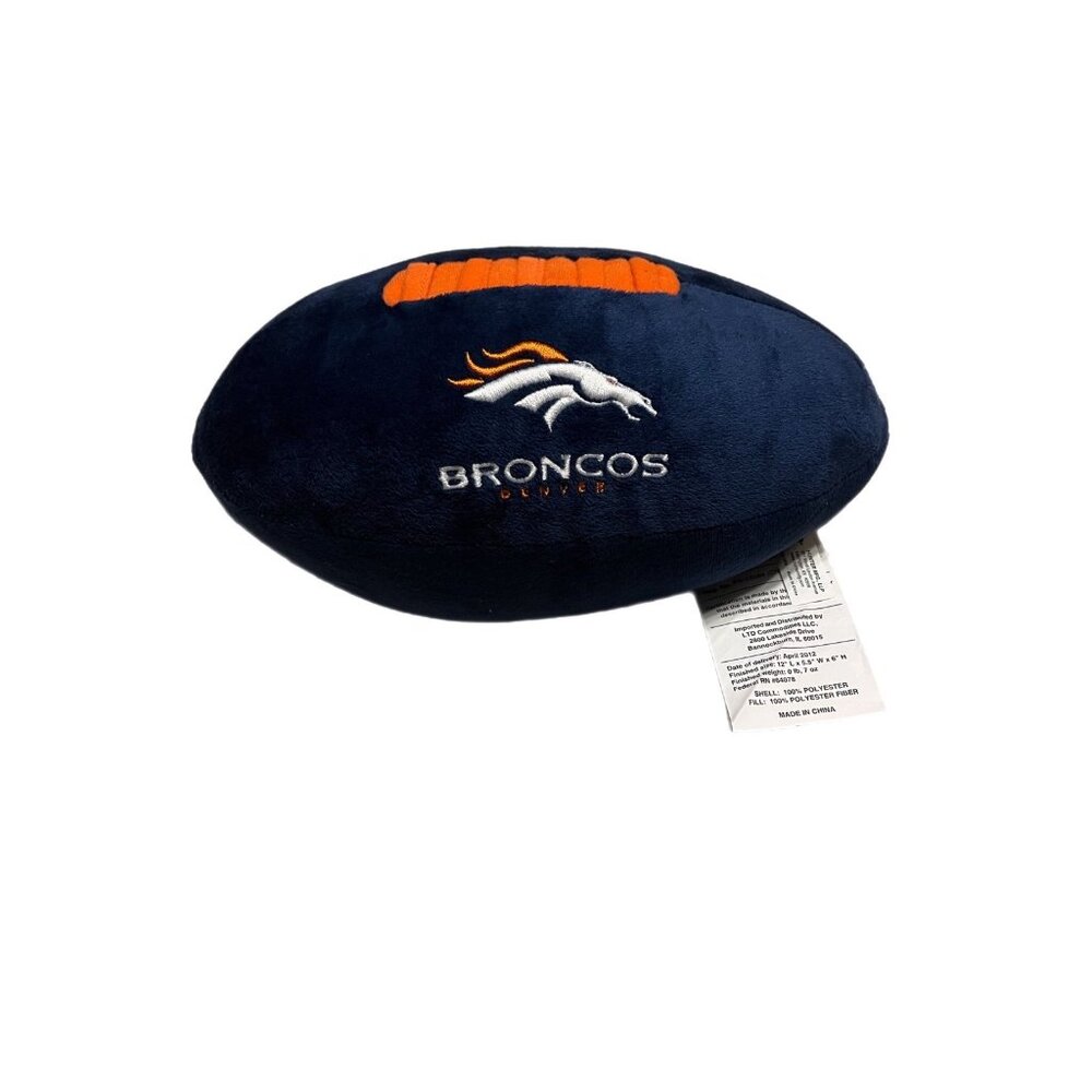 Denver Broncos Football Plush Great Condition